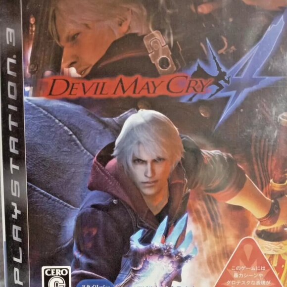 Devil May Cry 4 - Japan version PlayStation 3 2009 Asia Rare manual video game - Picture 2 of 6